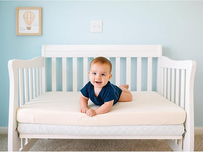 Organic Cotton Crib Mattress Protector - Image 2