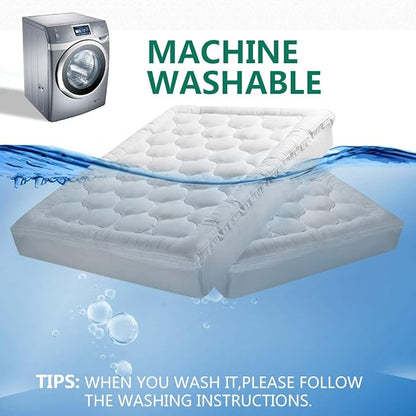 COHOME Mattress Topper King 1300 GSM Extra Thick Cooling Mattress Pad 400TC - Image 5
