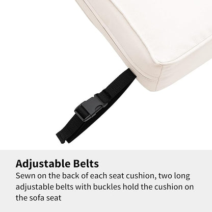 Outdoor Seat Cushions Set for Patio Furniture Deep Seating Patio Cushion Set - Image 4
