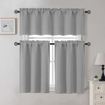 Gwine 24 Inch Long Tier Curtains - Image 2