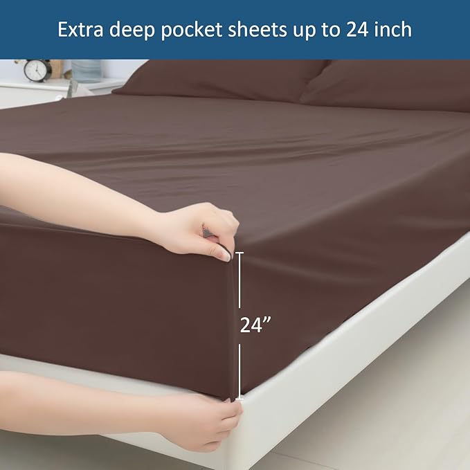California King Sheet Sets for Air Mattress - Image 3