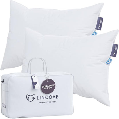 Lincove Signature 100% Canadian White Down Pillow by Lincove