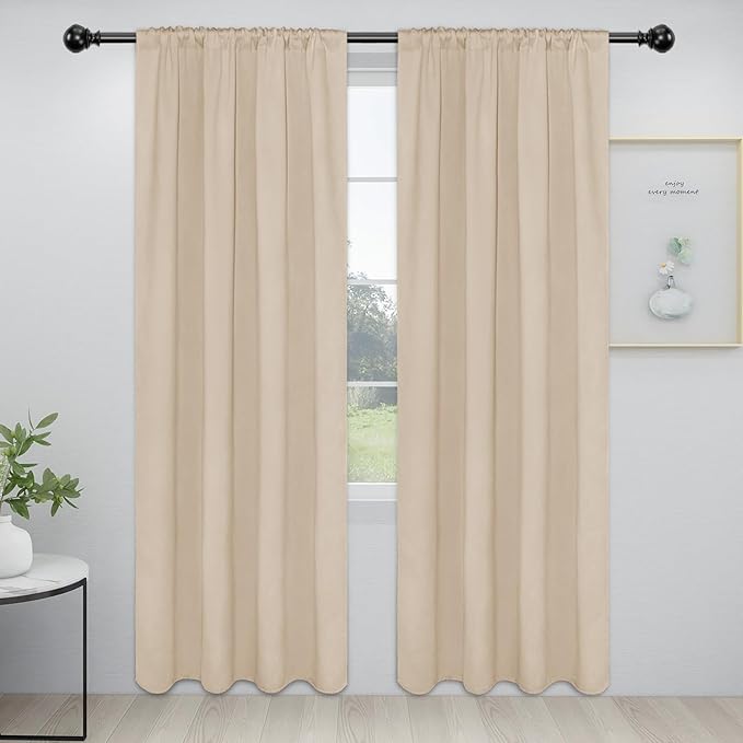Easy-Going Rod Pocket Blackout Curtains by Easy-Going