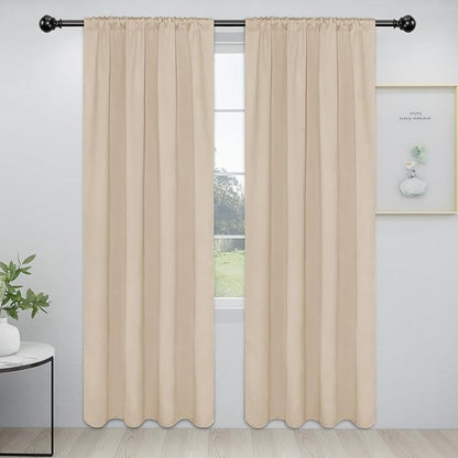 Easy-Going Rod Pocket Blackout Curtains by Easy-Going