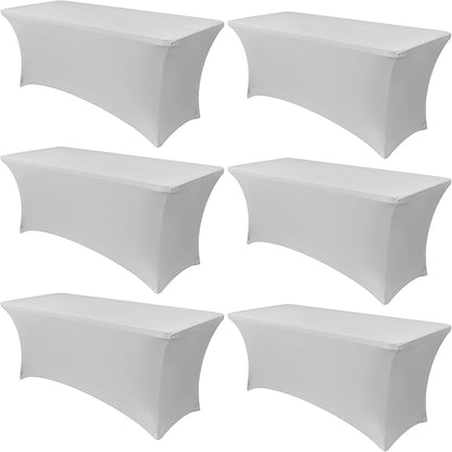 Obstal 6 Pack Stretch Spandex Table Covers by Obstal