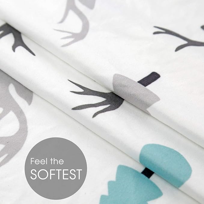 Stretchy Ultra Soft Fitted Bassinet Sheet Set 2 Pack, Breathable and Universal - Image 6