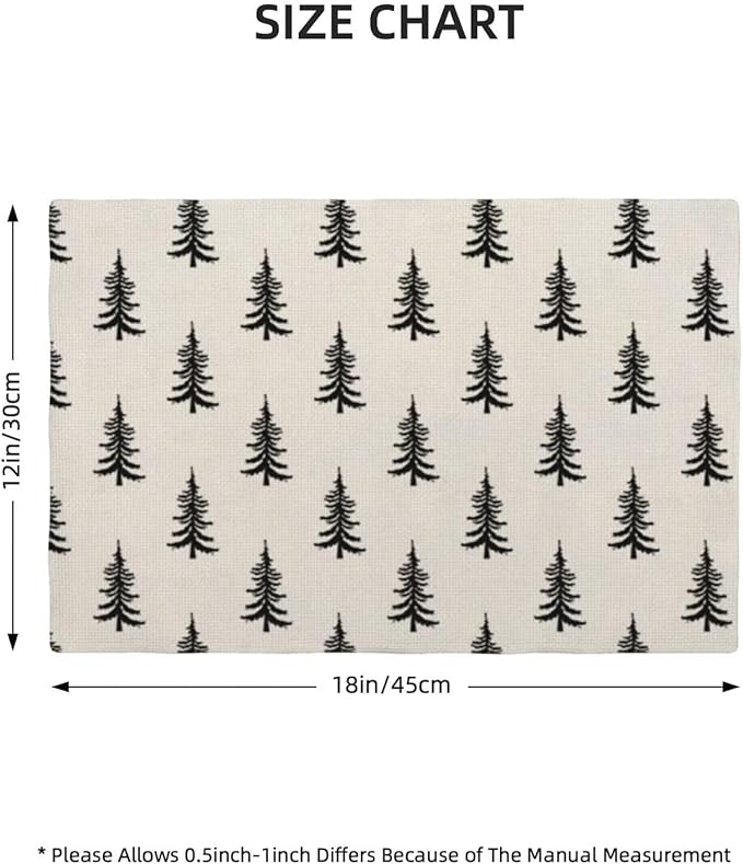 Christmas Set of 4 placemats - Image 4
