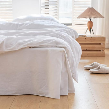 BISELINA French Linen Bed Skirt - Image 8
