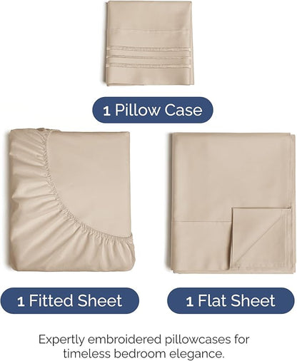 Twin XL Size 3 Piece Sheet Set - Image 2