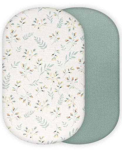 Blissful Diary Muslin Bassinet Sheets - Image 8