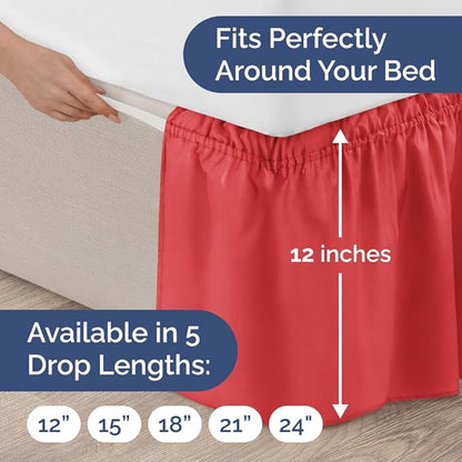 Wrap Around Dust Ruffle Bed Skirt - Image 4