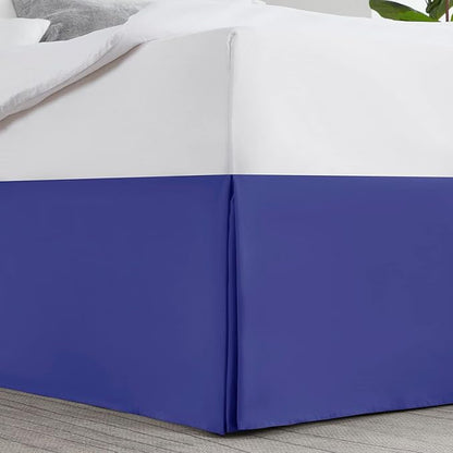 Nestl Royal Blue Full XL Bed Skirt - Image 2