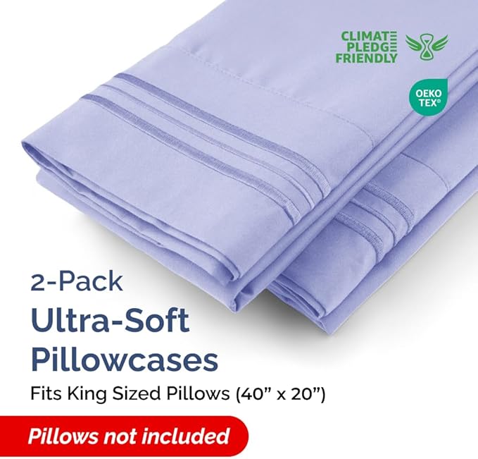 King Pillow Cases Set of 2 - Image 2