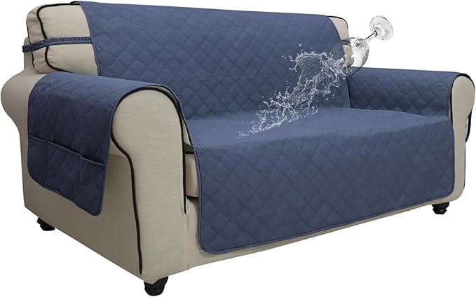 Easy-Going Waterproof Oversized Loveseat Covers Leakproof Couch Cover by Easy-Going