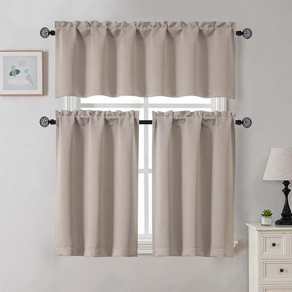 Gwine 24 Inch Long Tier Curtains - Image 2