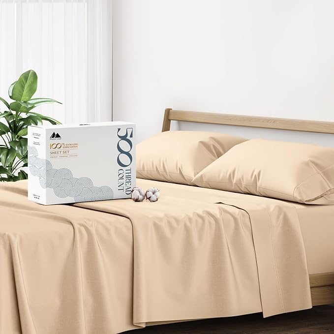 Mayfair Linen 100% Cotton Bed Sheets Queen Set by MayfairLinen