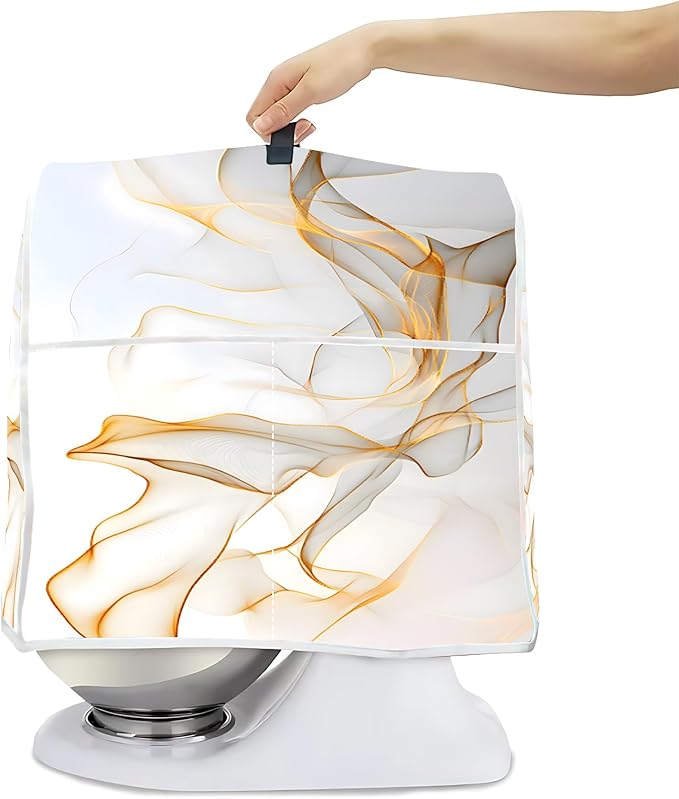 Mixer Dust Cover for 8.5-9.5 Qt Stand Mixer, Cloth Cover by BVBOX