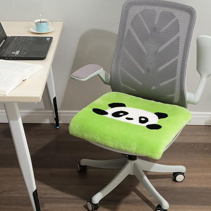 LLB Sheepskin Chair Covers Office Chair Cushion Dining Room Chair Pads Desk - Image 3