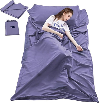 Sleeping Bag Liner Travel Sheets by Mannice