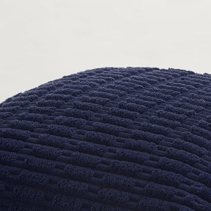 Fancy Homi 4 Packs Navy Blue Decorative Throw Pillow Covers 12x24 Inch - Image 5
