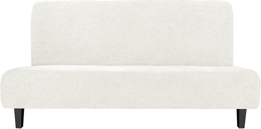 Easy-Going Stretch Futon Slipcover Armless Futon Bed Cover Furniture Protector by Easy-Going
