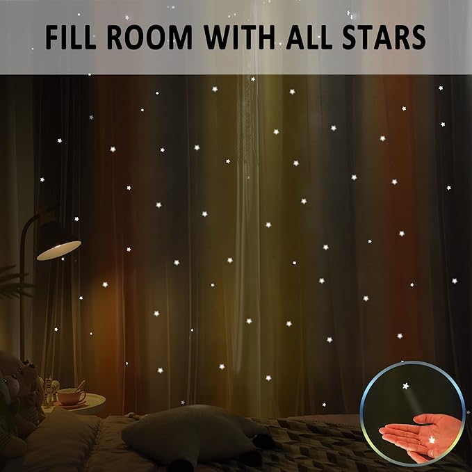 Kinryb Rainbow Blackout Curtains - Image 4