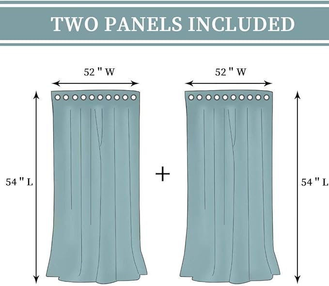 BGment Natural Linen Look Semi Sheer Curtains - Image 7