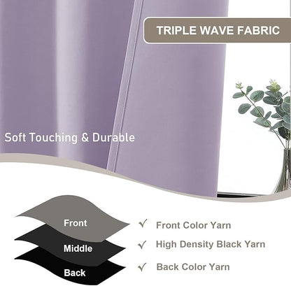 Gwine Short Curtains for Bedroom 45 Inches Long, Short Half Window Kitchen - Image 4