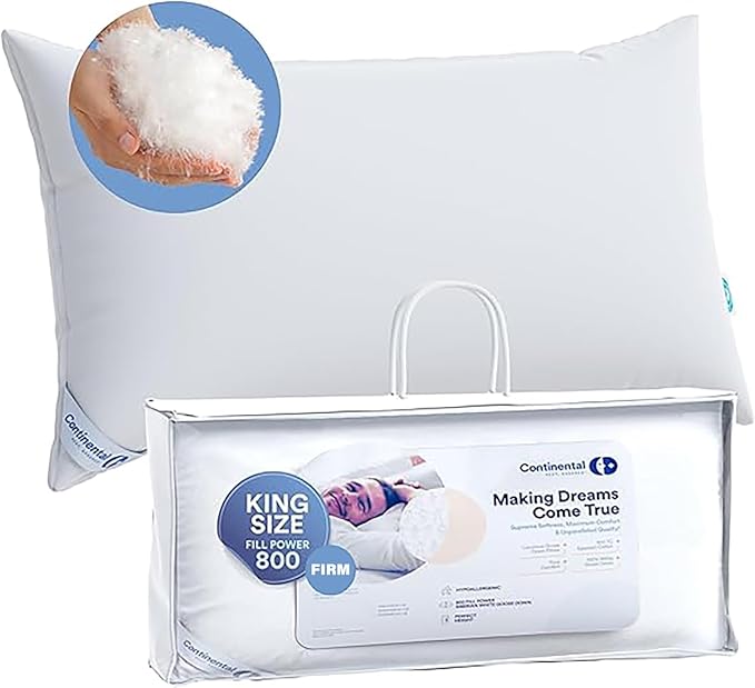 100% Siberian Goose Down Pillow - Image 9