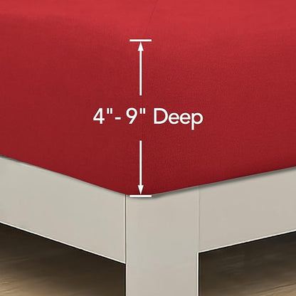 PureFit Stretchy Box Spring Cover Full - Image 6