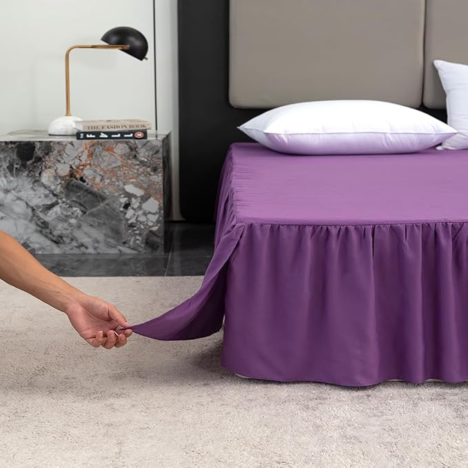 Bed Skirt Full Size Ruffled Bed Skirt - Image 2