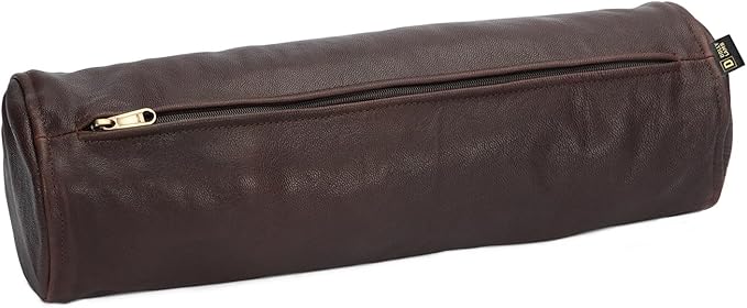 D DOLLY LAMB Goat Leather Cylindrical Cushion Covers by DDollyLamb