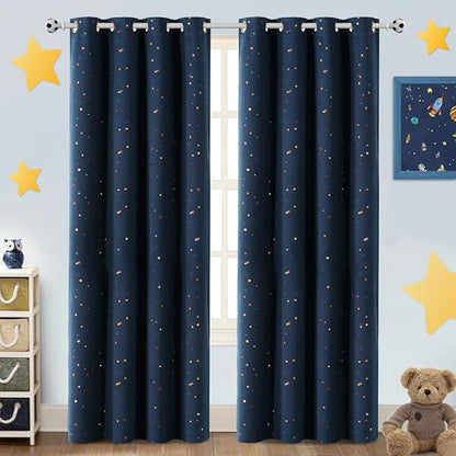PrinceDeco Blackout Kids Curtains by PrinceDeco