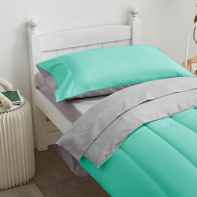 UOZZI BEDDING 4 Pieces Toddler Bedding Set Ultra Soft and Breathable Toddler - Image 5