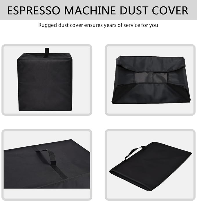 Espresso Machine Cover Heavy Duty Heat Resistant Waterproof Protective Coffee - Image 7