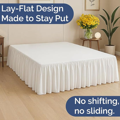 Bedskirt Twin Size Ruffle - Image 2