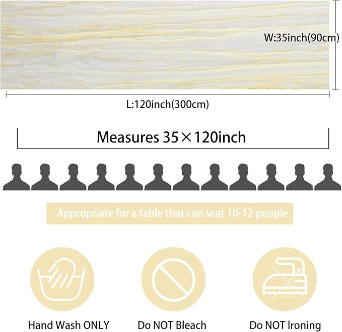 12 Pack 10Ft Cheesecloth Table Runner 35x120 Inch Boho Gauze Rustic Cheese - Image 2