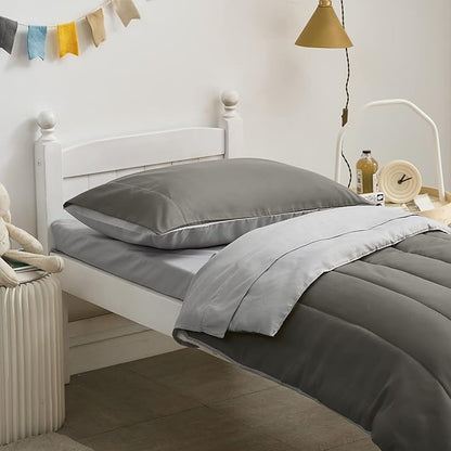 UOZZI BEDDING 4 Pieces Toddler Bedding Set Ultra Soft and Breathable Toddler - Image 5