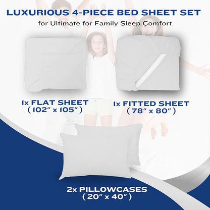 DREAMCARE Queen Size Sheets - Image 8