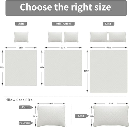 Easy-Going Full/Queen Size Reversible Quilt Set - Image 6