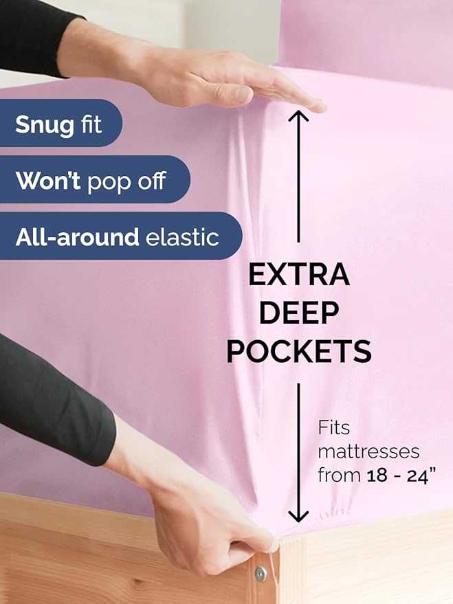 Extra Deep Cal King Sheet Set - Image 3