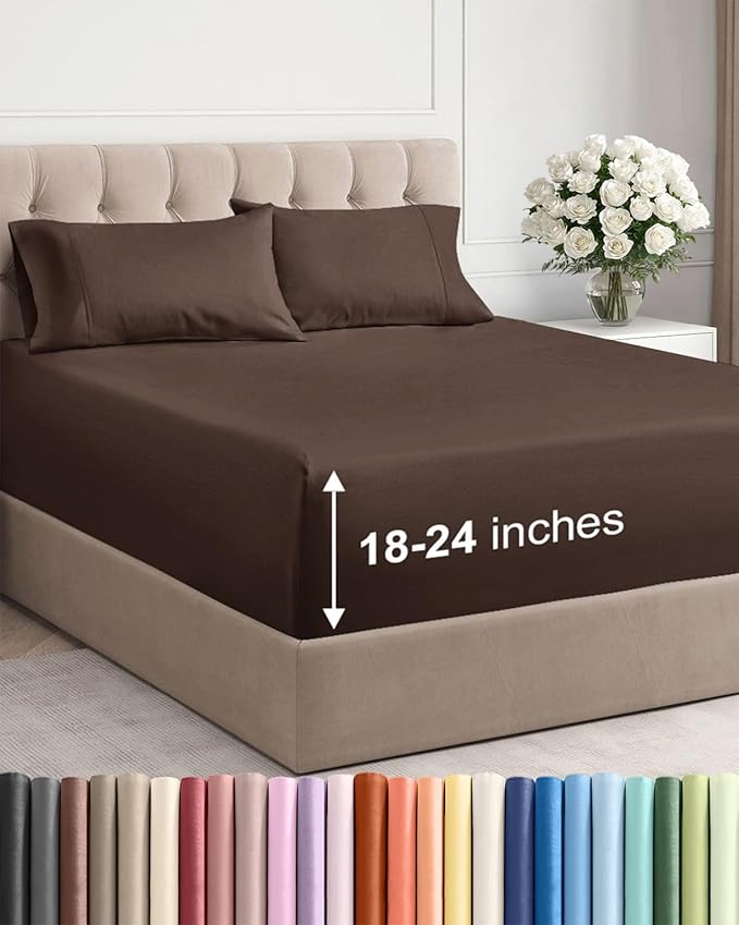 Extra Deep Pocket Queen Sheet Set by CGKUnlimited