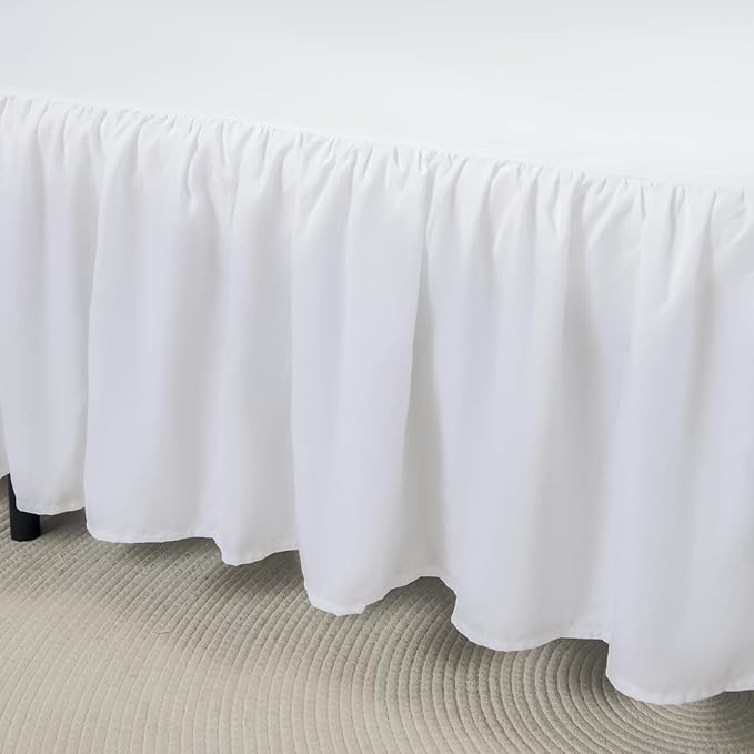Bed Skirt Full Size Ruffled Bed Skirts - Image 3