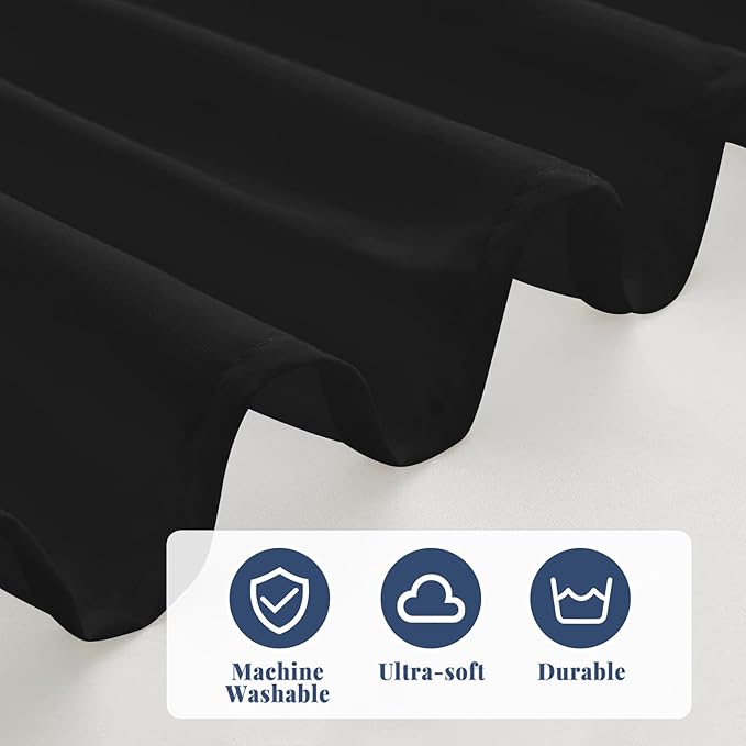 Full Bed Skirt, Elastic Wrap Around Bed Skirt Full Size, Bed Skirts - Image 6