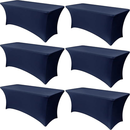 Obstal 6 Pack Stretch Spandex Table Covers by Obstal