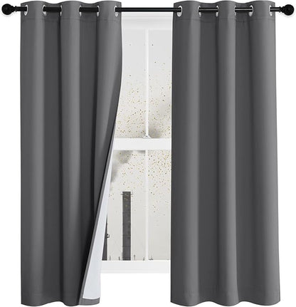 NICETOWN Noise Reduction & Mountain Fires, Sandstorms, Smog Filtering Curtains by NICETOWN