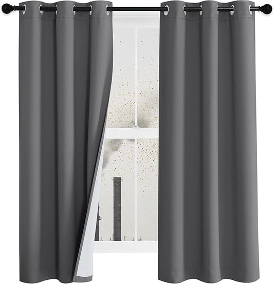 NICETOWN Noise Reduction & Mountain Fires, Sandstorms, Smog Filtering Curtains by NICETOWN