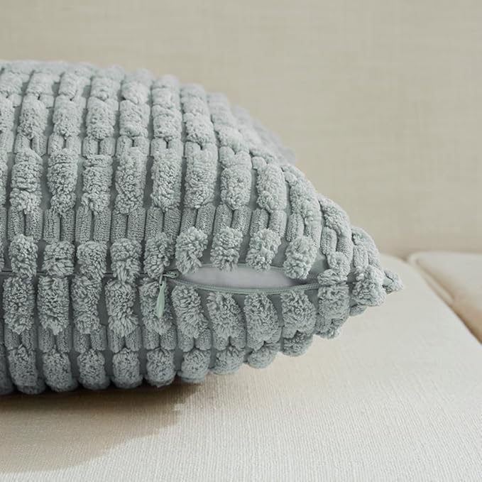 Fancy Homi 4 Packs Decorative Throw Pillow Covers - Image 3