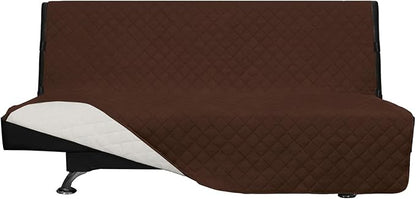 Easy-Going Futon Sofa Slipcover Reversible Sofa Cover Armless Couch Cover Water by Easy-Going