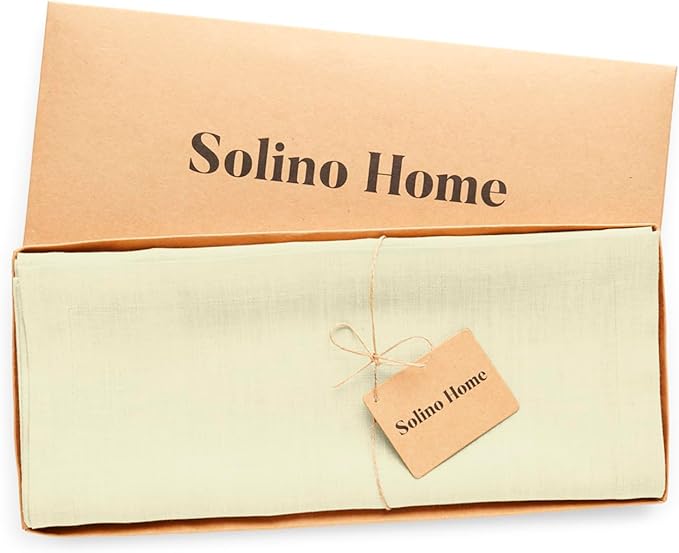 Solino Home Linen Table Runner 108 Inches Long - Image 5